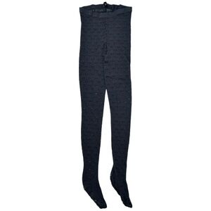 MISSONI x Wolford Limited Edition Black Textured Floral Leggings Tights Hosiery